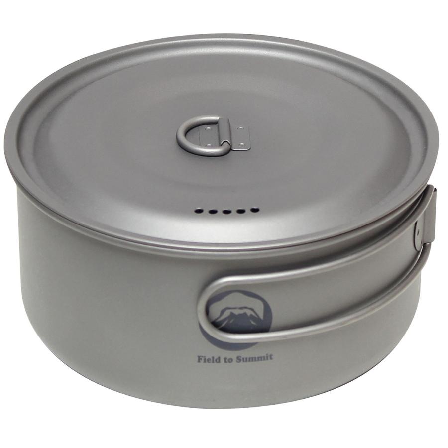 Field to Summit チタンクッカー OFCATC コッヘル ポット 鍋 フライパン アウトドア キャンプ 調理器具 収納袋付 防災 登山 軽量 飯ごう 炊飯 鍋 災害 避難 備蓄 | Field to Summit | 02