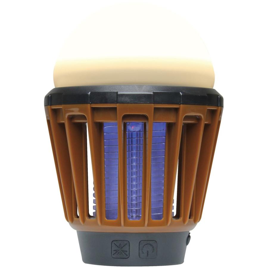 Field to Summit モスキートガードランタン ブラウン 暖色LED OFLANMBR 充電式 LED 吊り下げ 電撃殺虫 | Field to Summit | 04