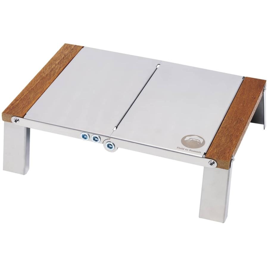 Coleman 焚き火テーブル折りたたみステンレステーブル コールマン ファイアープレイステーブル】レビュー。ラック