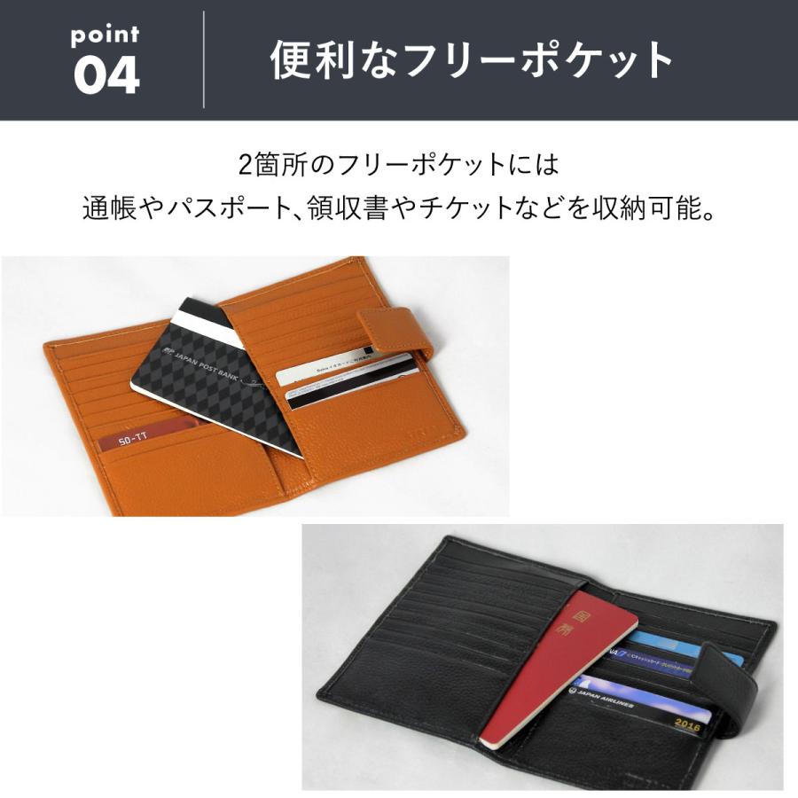 STREAM カードケース 二つ折り メンズ レディース 大容量 本革