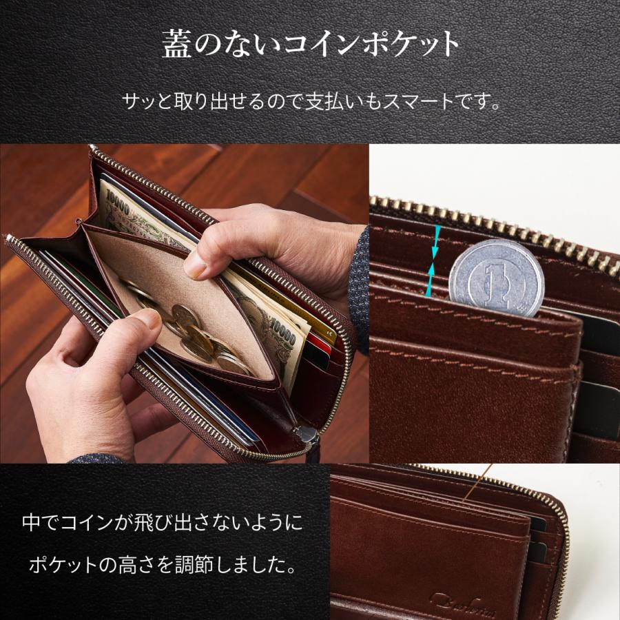 米国ブランドEverlane スペイン製長財布　男女兼用　バーガンディ色 コードバン つや有り 長財布 小銭入れ付き （バーガンディ