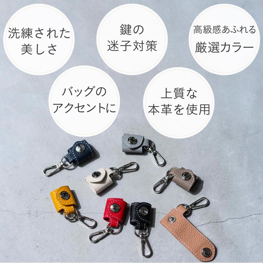 enokio キーリング バッグチャーム 本革 レディース レザー enokio キーリング バッグチャーム 本革 レディース レザー