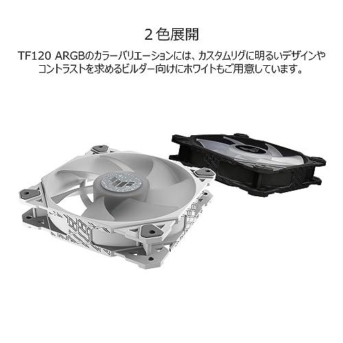 ASUS TUF Gaming TF120 120mm ARGBファン 3IN1 black/高性能な流体動圧ベアリン｜sta-works｜05