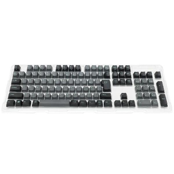 FILCO Majestouch専用 PBT2色成形 ASAGI×Gray 2 tone Keycap set 108キー 日本｜sta-works｜02