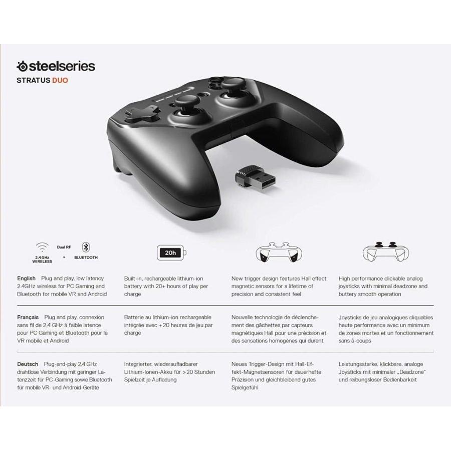 【国内正規品】SteelSeries Windows Android対応 Bluetooth 2.4Ghz デュアルワイ｜sta-works｜05