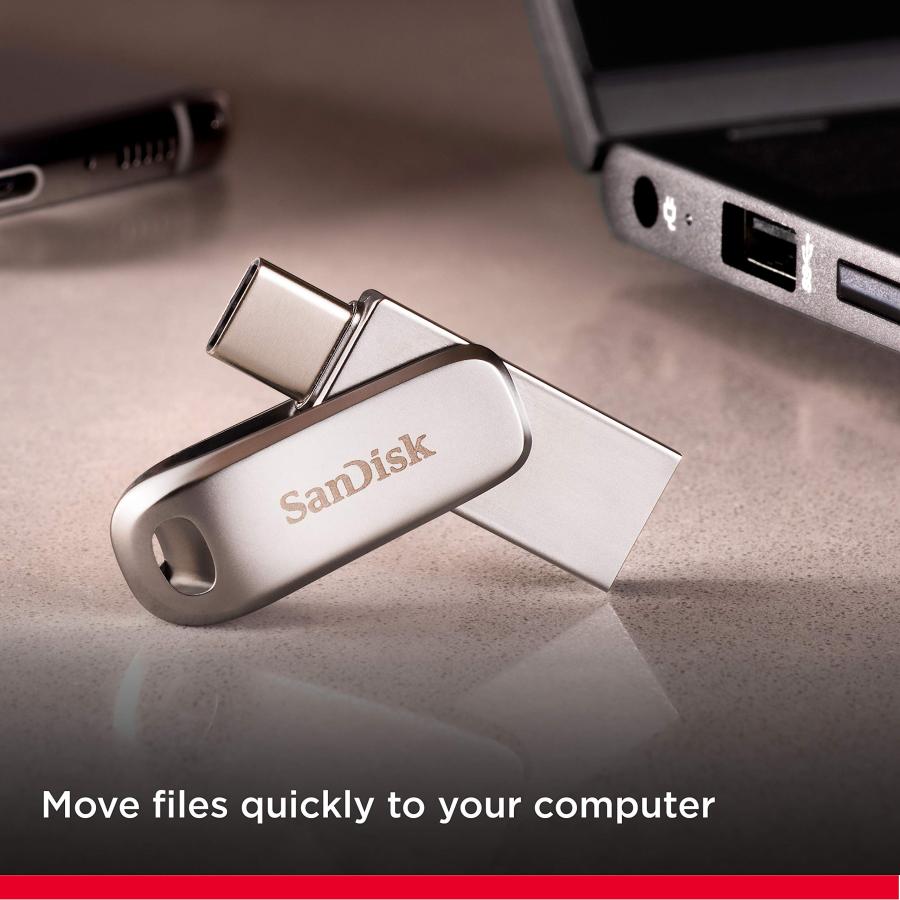 SanDisk 256GB Ultra Dual Drive Luxe USB Type-C to SDDDC4-256G-G46｜sta-works｜03