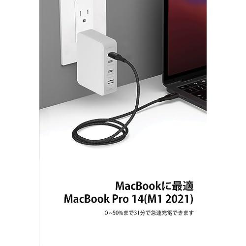 Belkin USB-C to C 編組ケーブル 240W対応 急速充電 PD3.1対応 超高耐久 USB-IF｜sta-works｜03