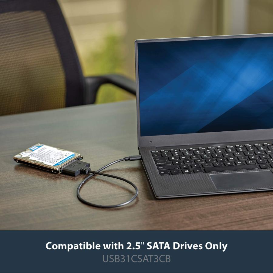 StarTech.com USB 3.1 Gen 2対応SATA-USB変換アダプタ USB31CSAT3CB｜sta-works｜02
