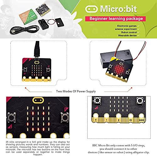 KEYESTUDIO BBC Micro:bit V2.21（マイクロビット）Microbitスターターキット 電｜sta-works｜04