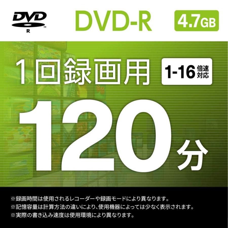 【Amazon.co.jp限定】 バッファロー DVD-R 1回録画用 4.7GB 50枚 スピンドル CPR｜sta-works｜02