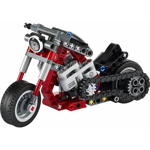 レゴ(LEGO) テクニック オートバイ 42132 おもちゃ ブロック プレゼント バイク｜sta-works｜03