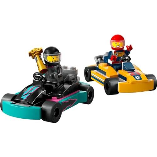 レゴ(LEGO) シティ ゴーカートとレースドライバー おもちゃ 玩具 プレゼント ブ｜sta-works｜02