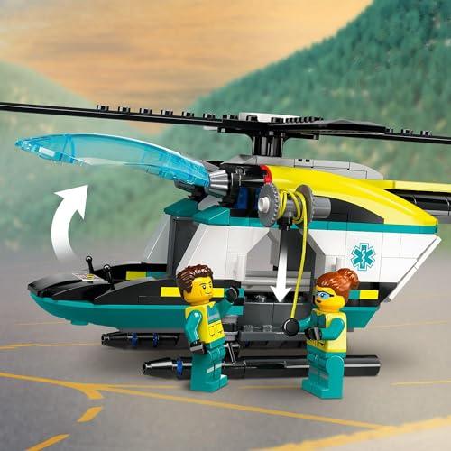 レゴ(LEGO) シティ 救急レスキューヘリコプター おもちゃ 玩具 プレゼント ブロ｜sta-works｜03