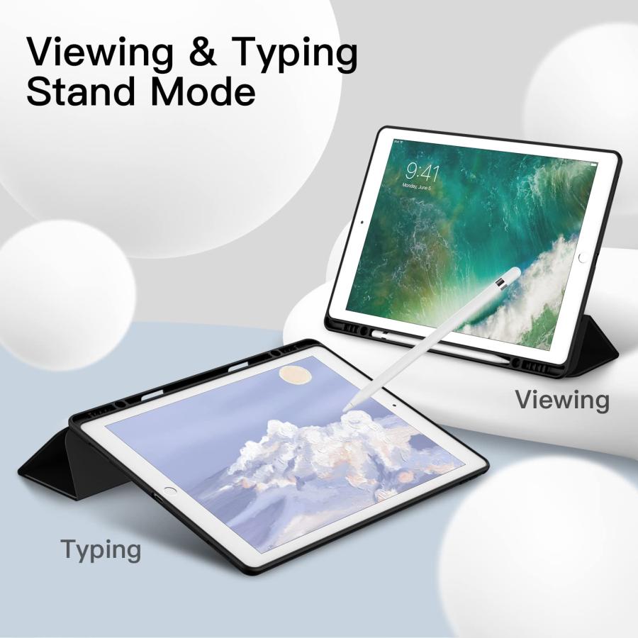 JEDirect iPad Pro 12.9 ケース 2015/2017 第1/2世代用Pencilホルダー