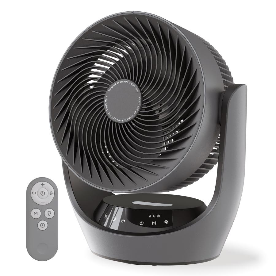 Polar Cedar サーキュレーター 静音 充電式 コードレス DCモーター 30