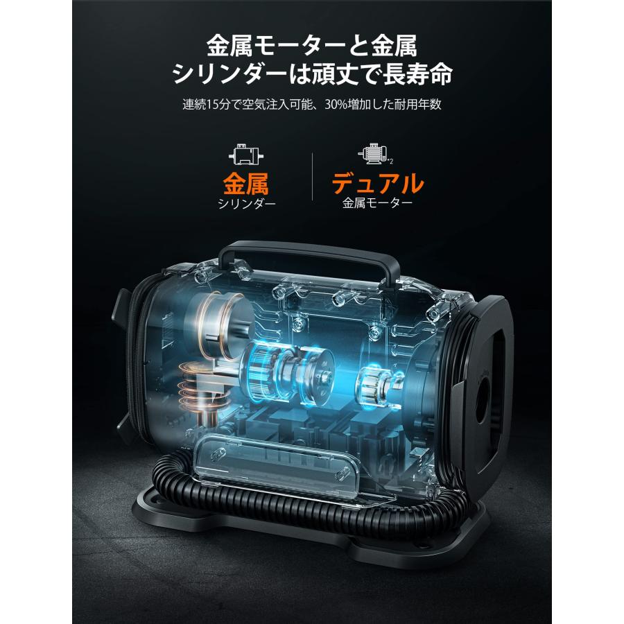 AstroAI エアーコンプレッサー 電動空気入れ 5 in 1 全バルブ対応 Amazon.co.jp: AstroAI エアーコンプレッサー 電動空気入れ 5 in 1