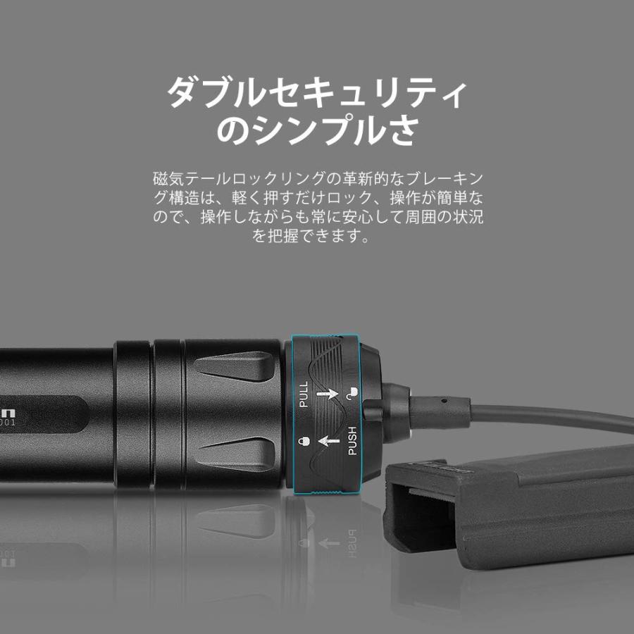 OLIGHT(オーライト) ODIN タクティカルライト ハンディライト 懐中電灯 2000ルー