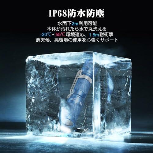 LUMINTOP小型軽量LED懐中電灯 フラッシュライト 明るさ900ルーメン