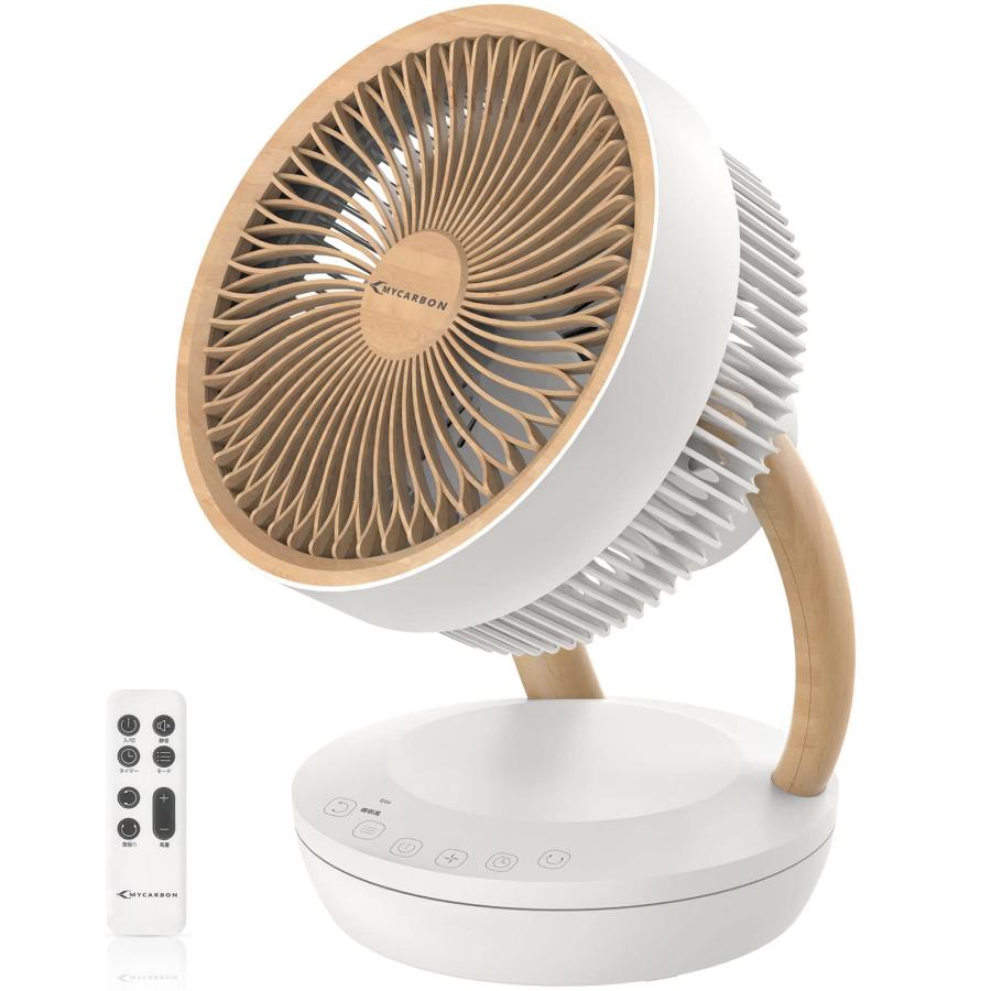 新登場】MYCARBON サーキュレーター 静音 DCモーター 扇風機 20畳