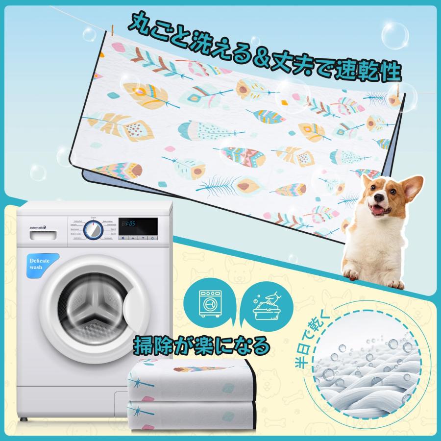 LOOBANI 洗えるペットシーツ 超吸水 ペットマット 防水 滑り止め