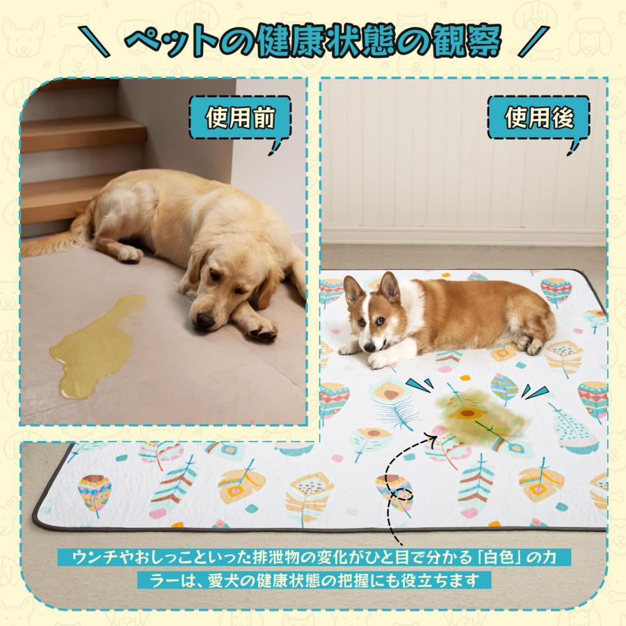 LOOBANI 洗えるペットシーツ 超吸水 ペットマット 防水 滑り止め