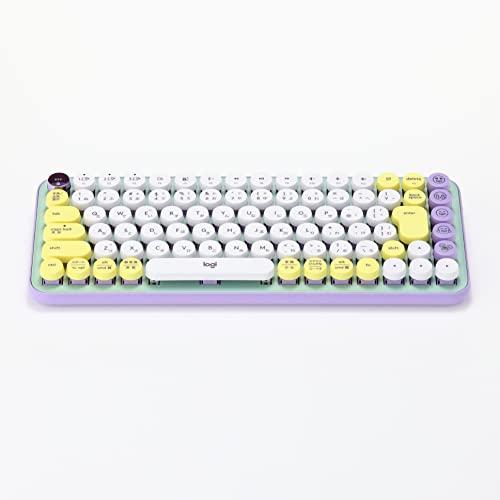 ロジクール POP KEYS K730PL メカニカル ワイヤレス キーボード