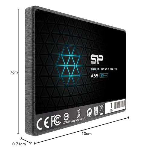 シリコンパワー SSD 1TB 3D NAND採用 SATA3 6Gb/s 2.5インチ 7mm PS4
