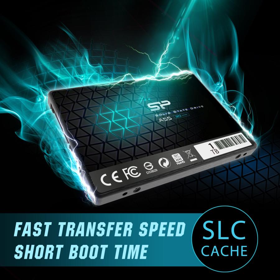 シリコンパワー SSD 1TB 3D NAND採用 SATA3 6Gb/s 2.5インチ 7mm PS4