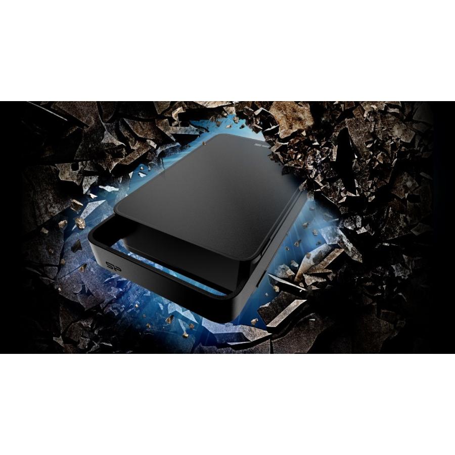 シリコンパワー 外付けHDD 3TB 3.5インチ USB3.0/2.0対応 テレビ対応