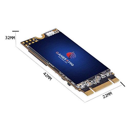Gamerking SSD M.2 2242 512GB NGFF SATA iii b+m Key 6Gb/s 3D NAND