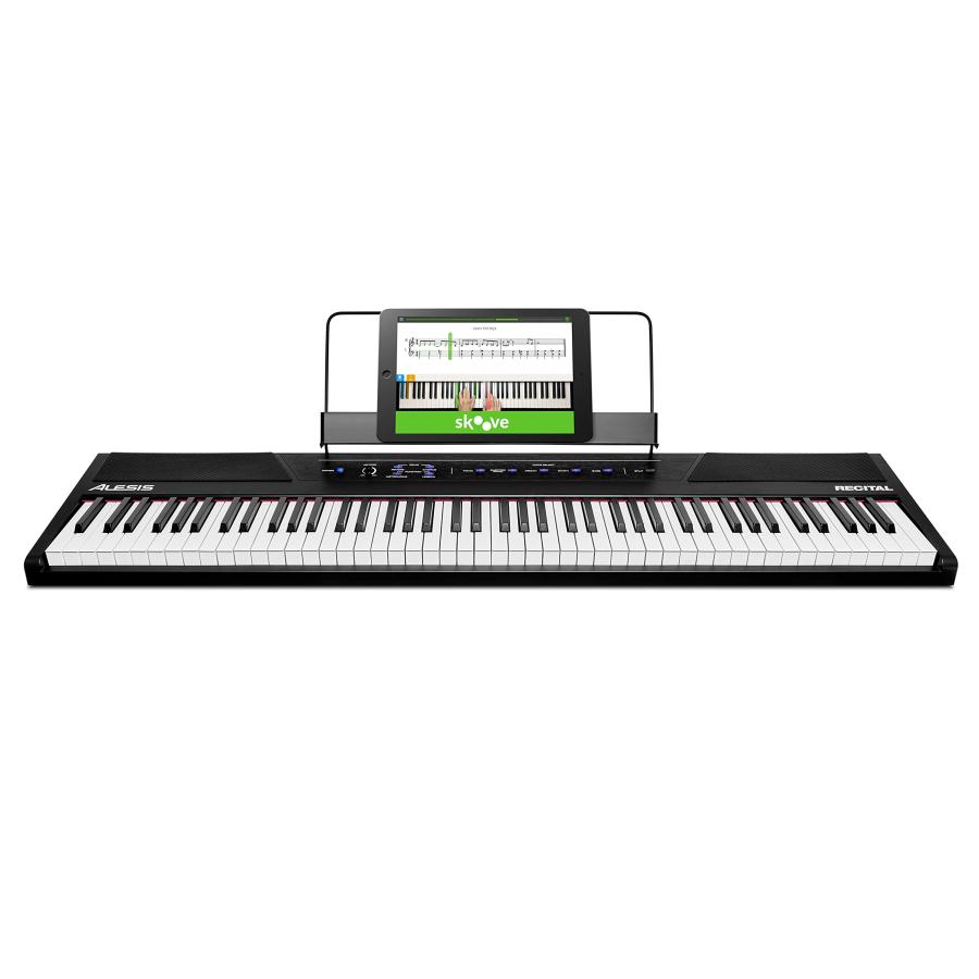 Alesis 電子ピアノ 88鍵盤 初心者向け電子ピアノ スピーカー搭載 譜面