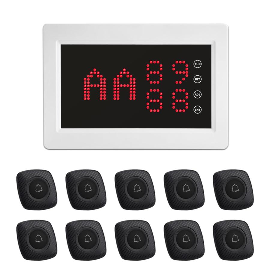 FLYDOG ワイヤレス呼び出しベル 飲食店 業務用スタッフ呼び出しベル ワイヤレス の商品画像