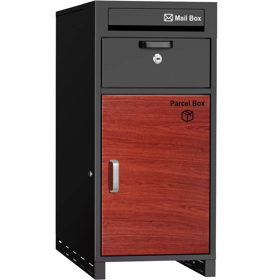 複数投函可能/大容量 140L】 VARNIC 宅配ボックス 宅配BOX 組み立て