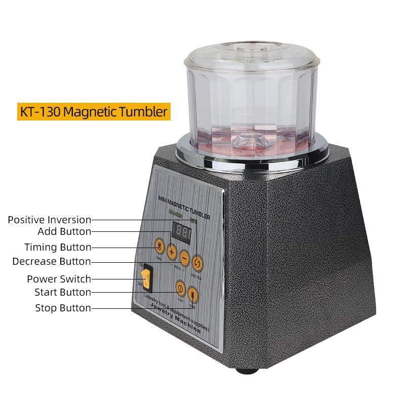 CNSTZBC 研磨機 磁気バレル研磨機 チェンジバレル研磨機 磁気研磨機 250W KT130