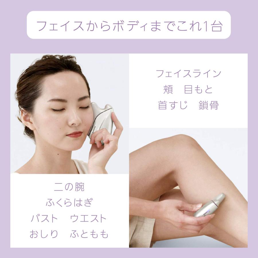 パナソニック 温感かっさ 海外対応 コードレス ゴールド調 EH-SP21-N パナソニック 美顔器 温感かっさ 海外対応 コードレス ゴールド調 EH