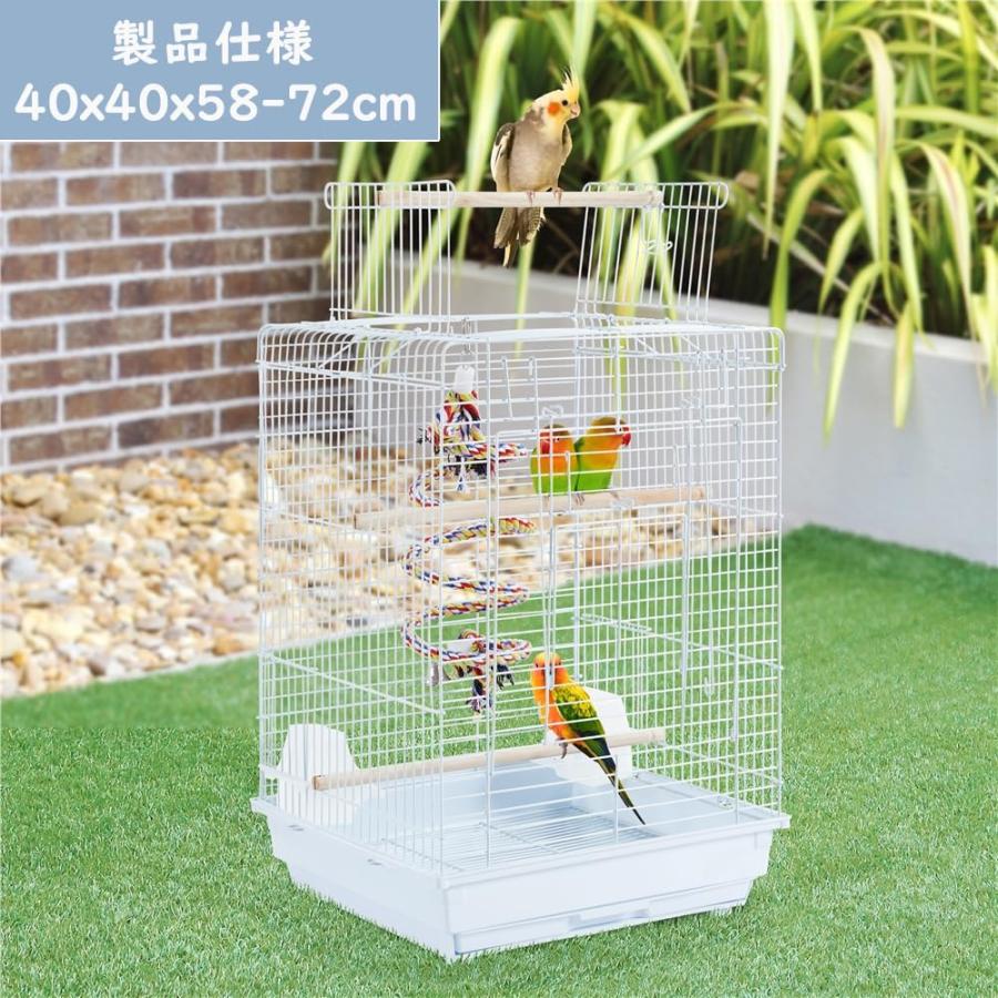 Yaheetech 鳥かご 鳥ケージ 中型 バードケージ セキセイインコケージ