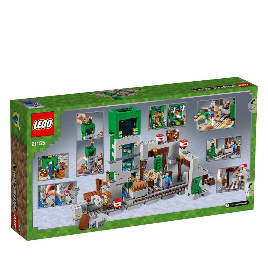 レゴ(LEGO) マインクラフト 巨大クリーパー像の鉱山 21155 : スター