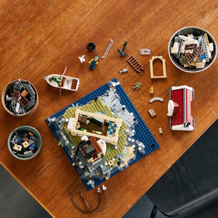 レゴ(LEGO) アイデア 灯台 (モーター付き) おもちゃ 玩具 プレゼント 誕生日 ブ