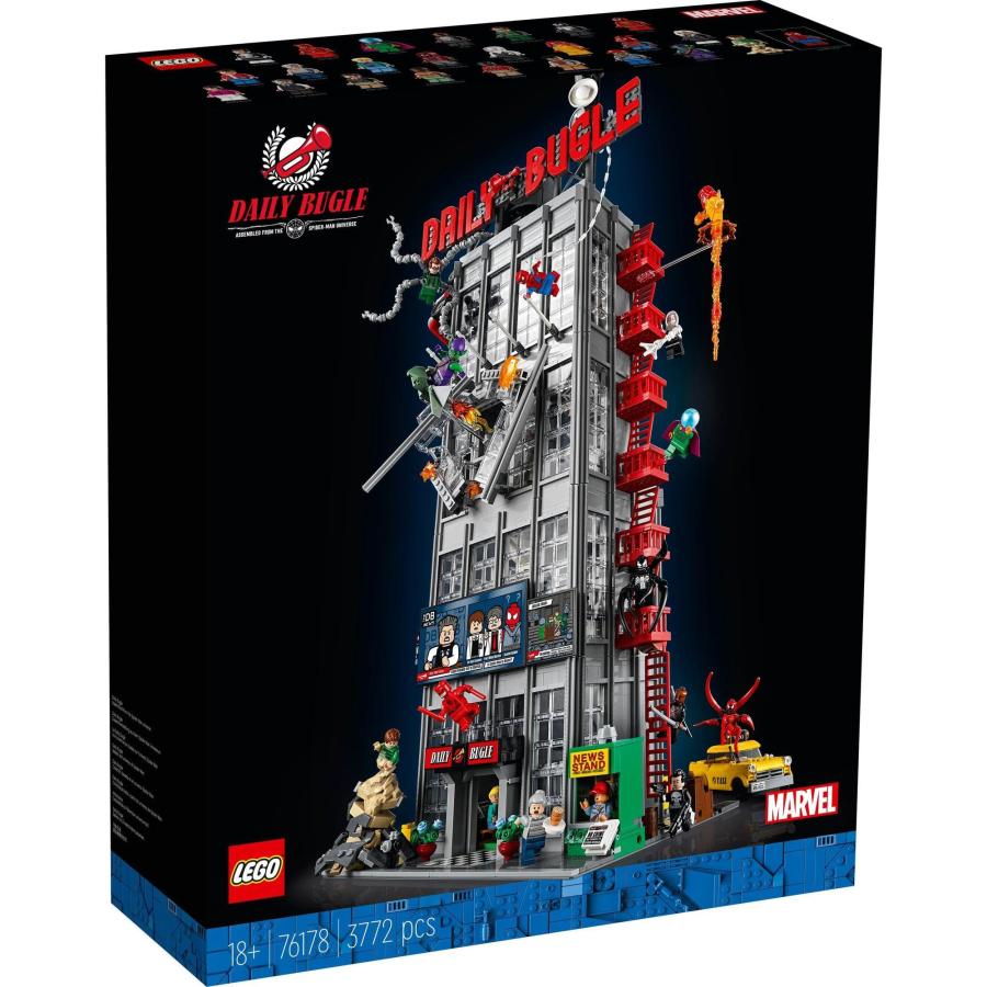 レゴ(LEGO) マーベル デイリー・ビューグル おもちゃ 玩具 誕生日 プレゼント ブ_1