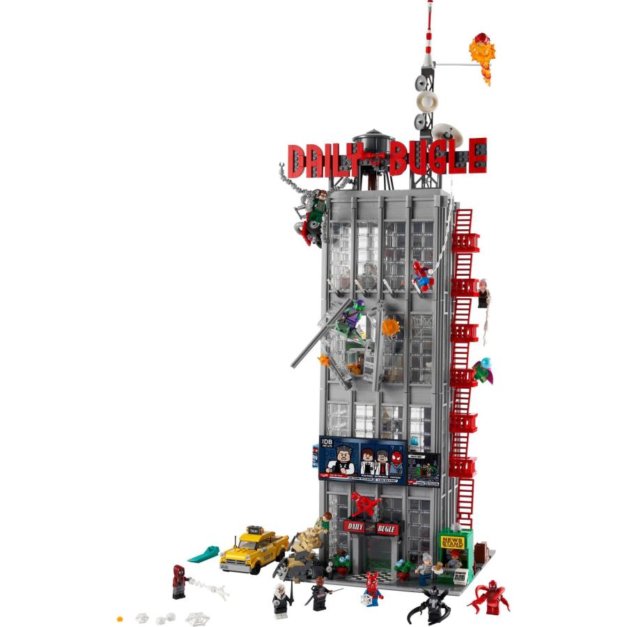 レゴ(LEGO) マーベル デイリー・ビューグル おもちゃ 玩具 誕生日 プレゼント ブ_6