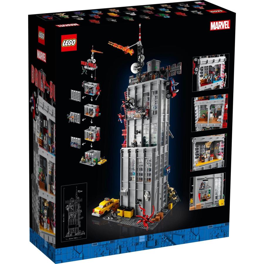 レゴ(LEGO) マーベル デイリー・ビューグル おもちゃ 玩具 誕生日 プレゼント ブ_7