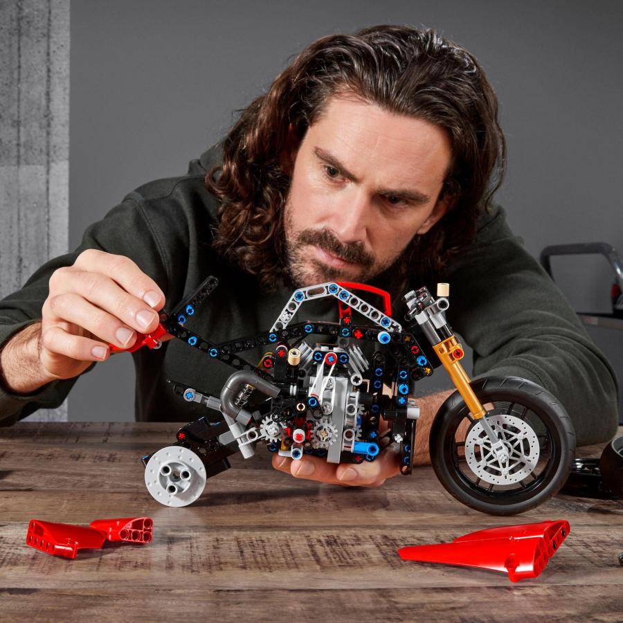 レゴ(LEGO) テクニック ドゥカティ パニガーレ V4 R 42107 おもちゃ ブロック プの画像