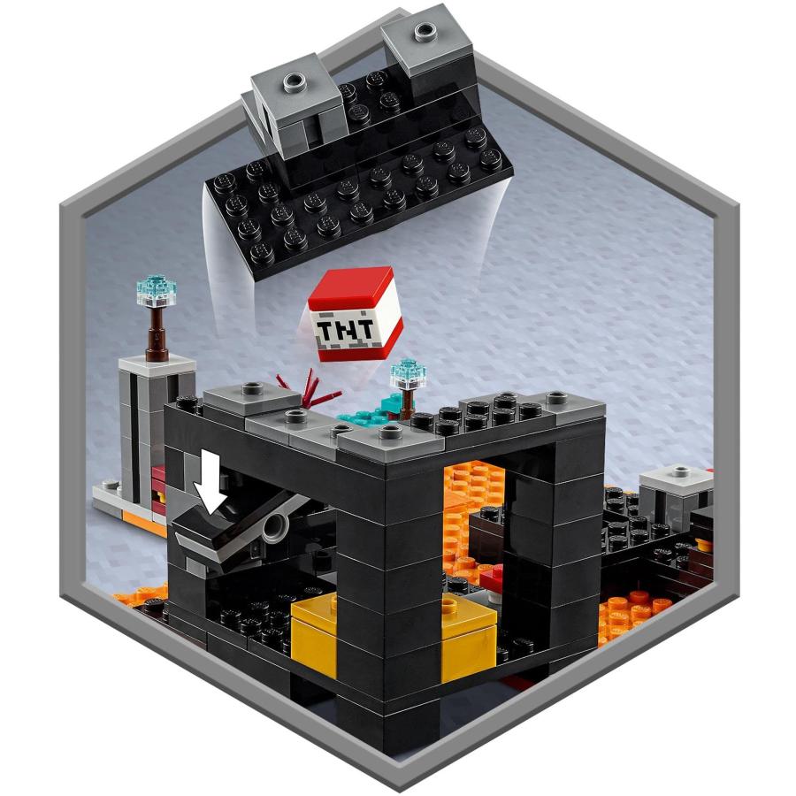 レゴ(LEGO) マインクラフト ネザーの砦 ギフト 21185 おもちゃ