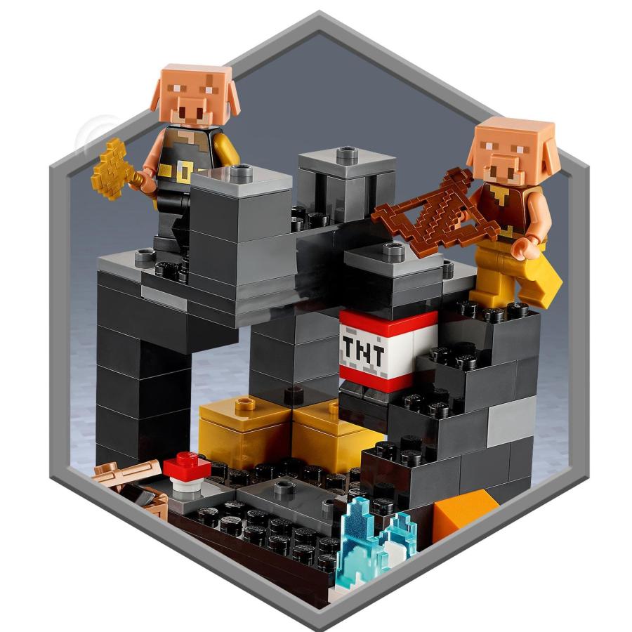 レゴ(LEGO) マインクラフト ネザーの砦 ギフト 21185 おもちゃ