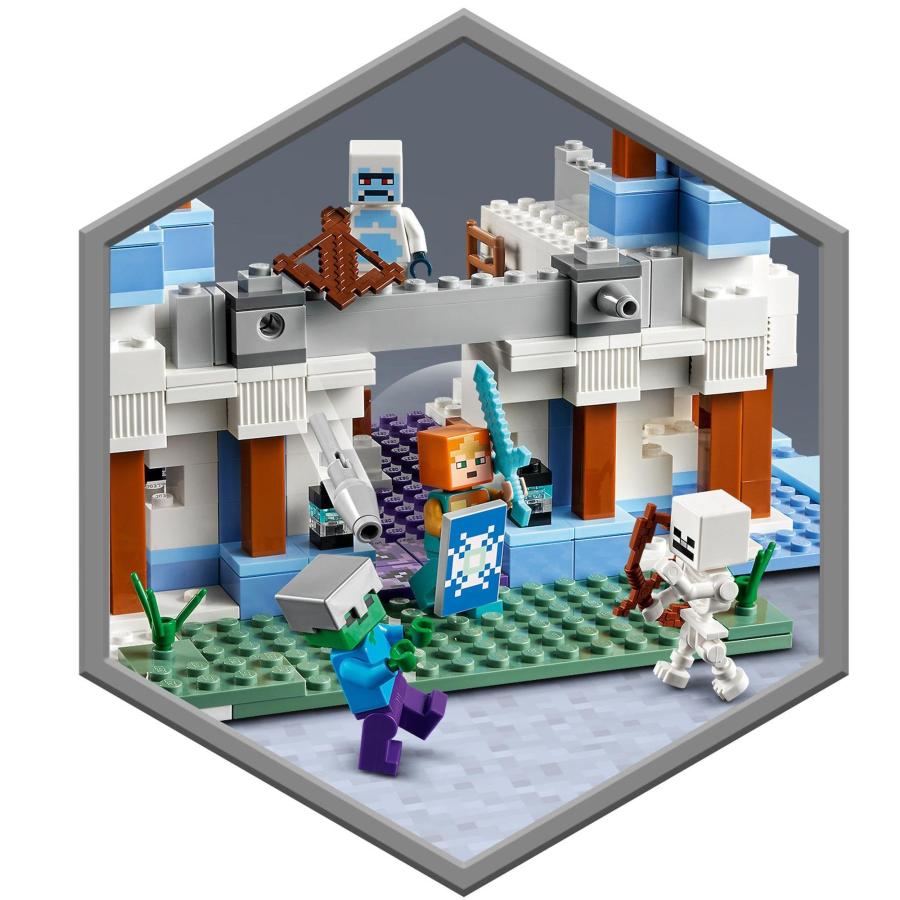 レゴ(LEGO) マインクラフト 氷の城 ギフト 21186 おもちゃ ブロック