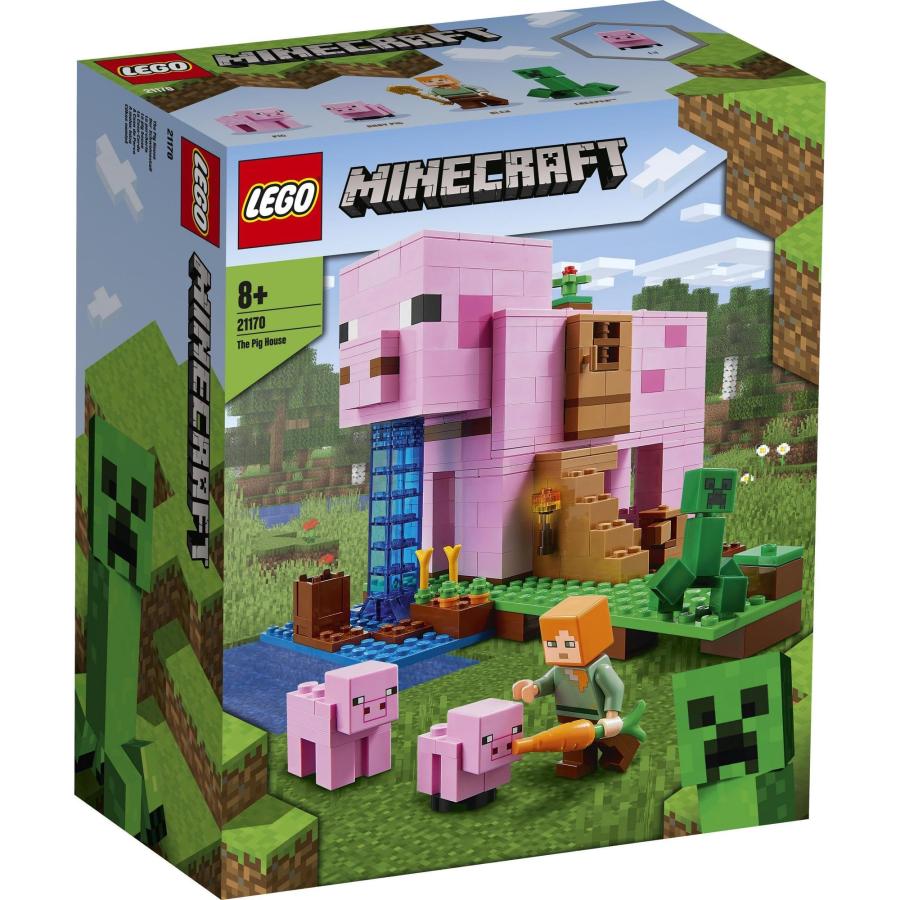 レゴ(LEGO) マインクラフト ブタのおうち 21170 おもちゃ ブロック クリスマスプの画像