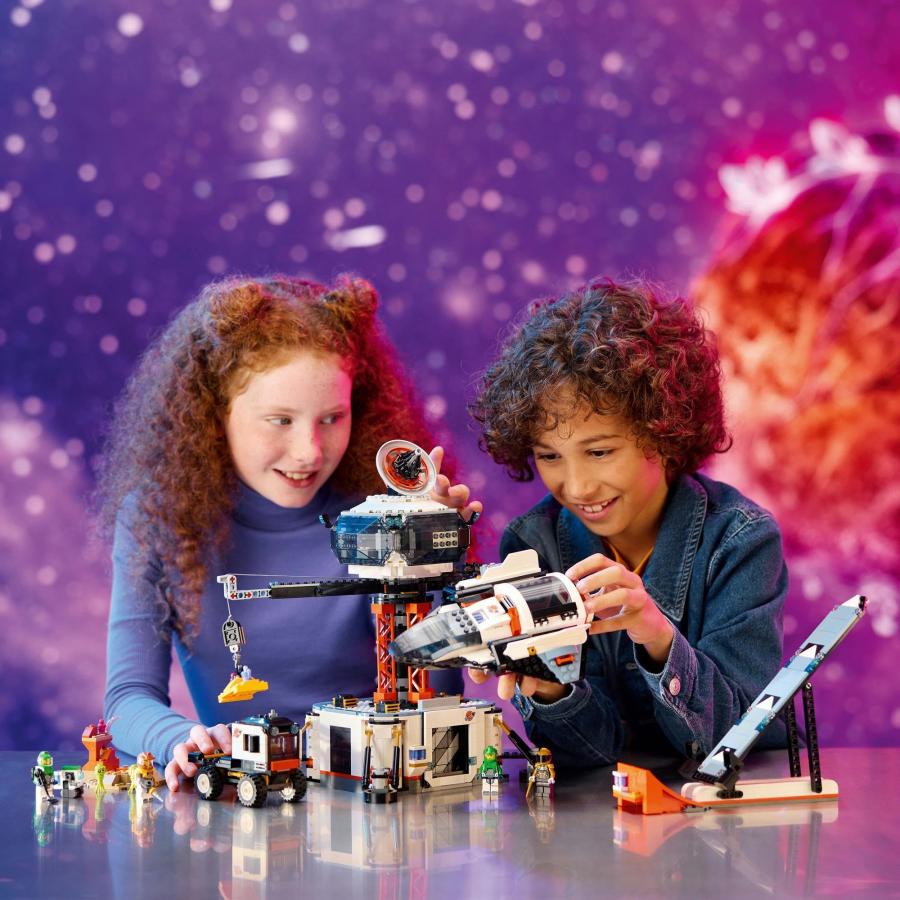 レゴ(LEGO) シティ 宇宙基地とロケット発射台 おもちゃ 玩具 プレゼント 誕生日