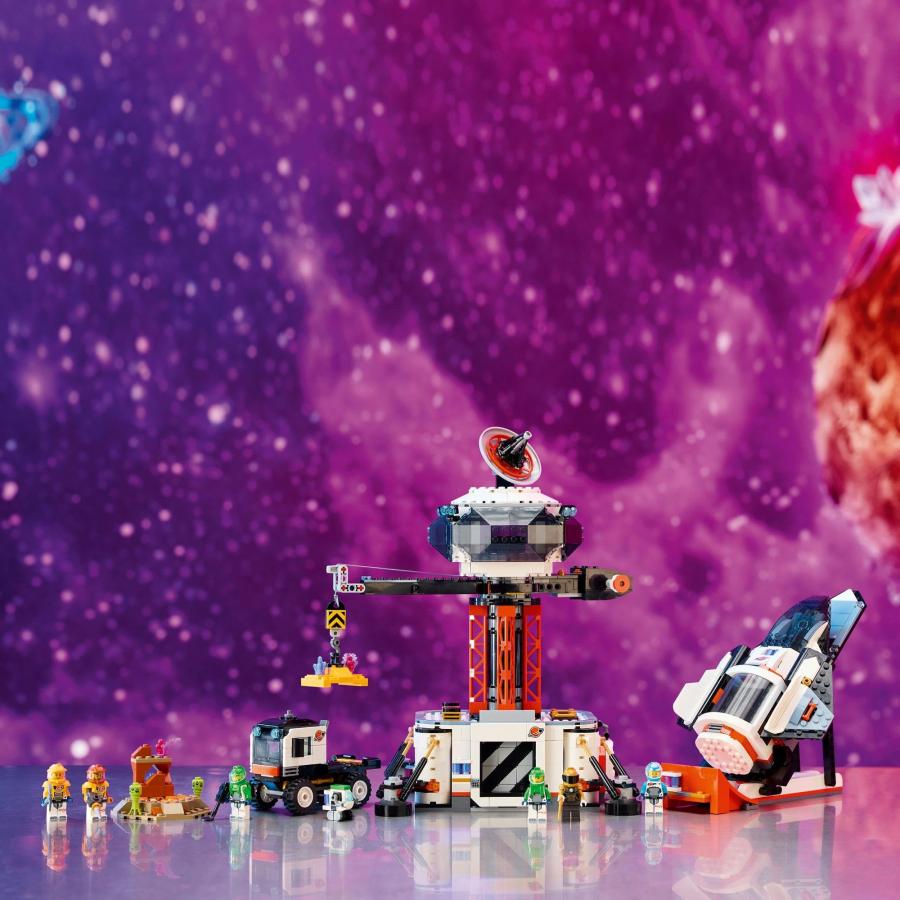 レゴ(LEGO) シティ 宇宙基地とロケット発射台 おもちゃ 玩具 プレゼント 誕生日