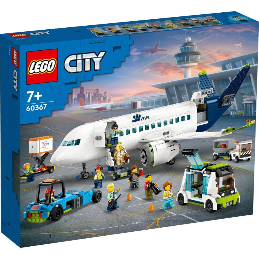 レゴ(LEGO) シティ 旅客機 おもちゃ 玩具 誕生日 プレゼント ブロック 男の子 女_1