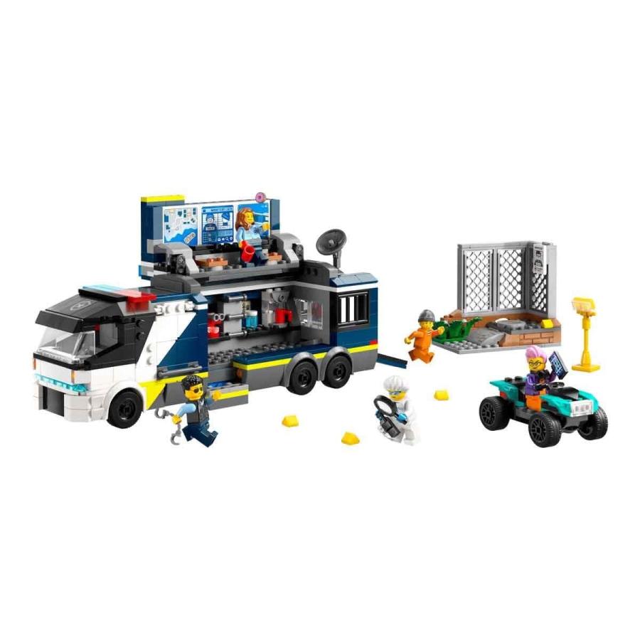 レゴ(LEGO) シティ ポリストラック犯罪ラボ おもちゃ 玩具 誕生日 プレゼント ブ_1